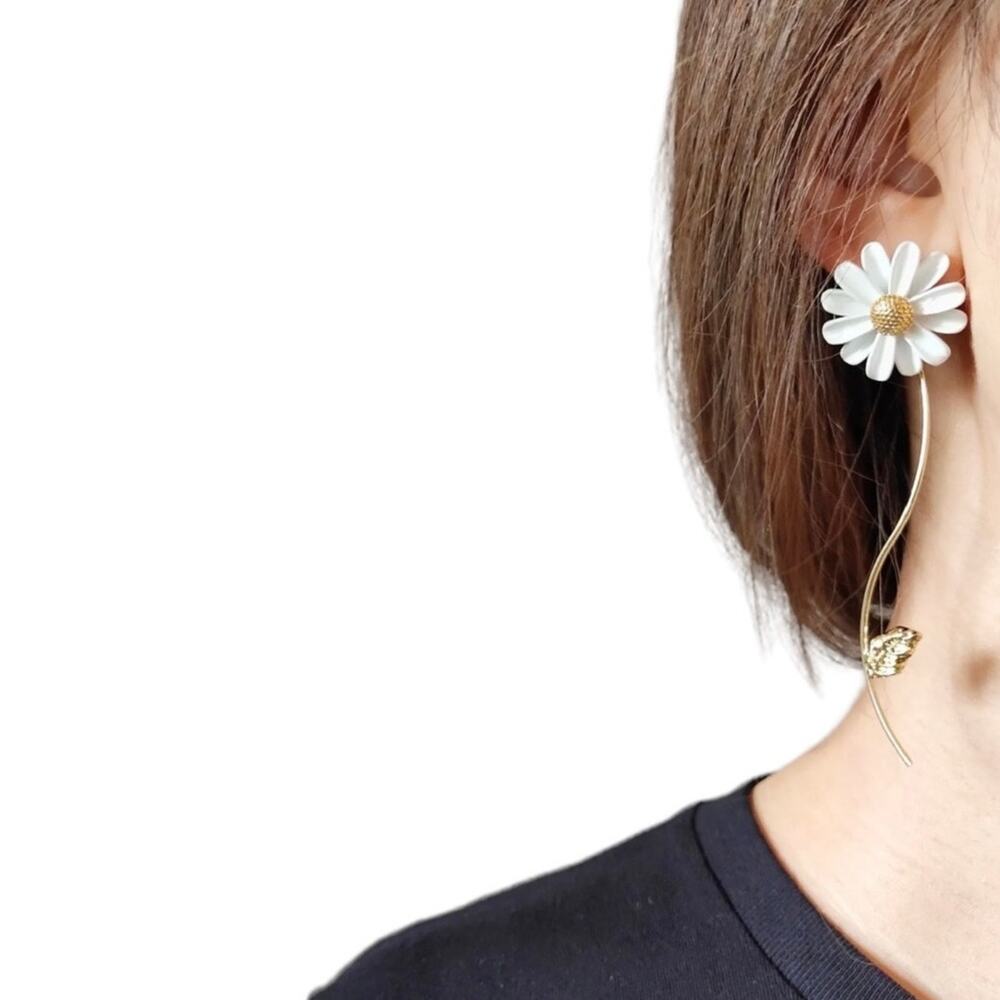 New! Kate Spade Into The Bloom Statement Earrings - Picture 7 of 8